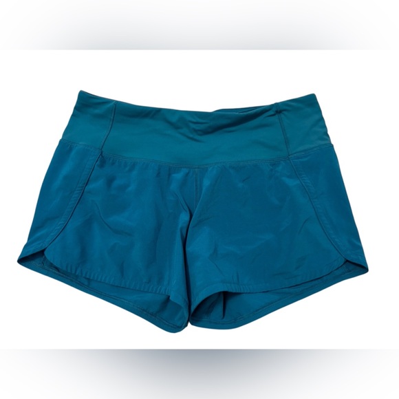 Lululemon Run Times Short II *4" in Teal Blue - Picture 5 of 8